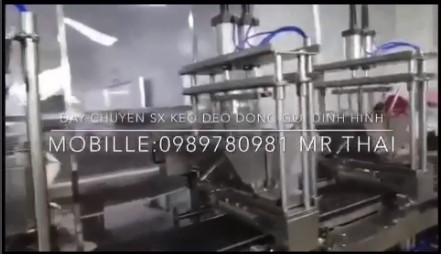 Dây chuyển sản xuất kẹo dẻo định hình